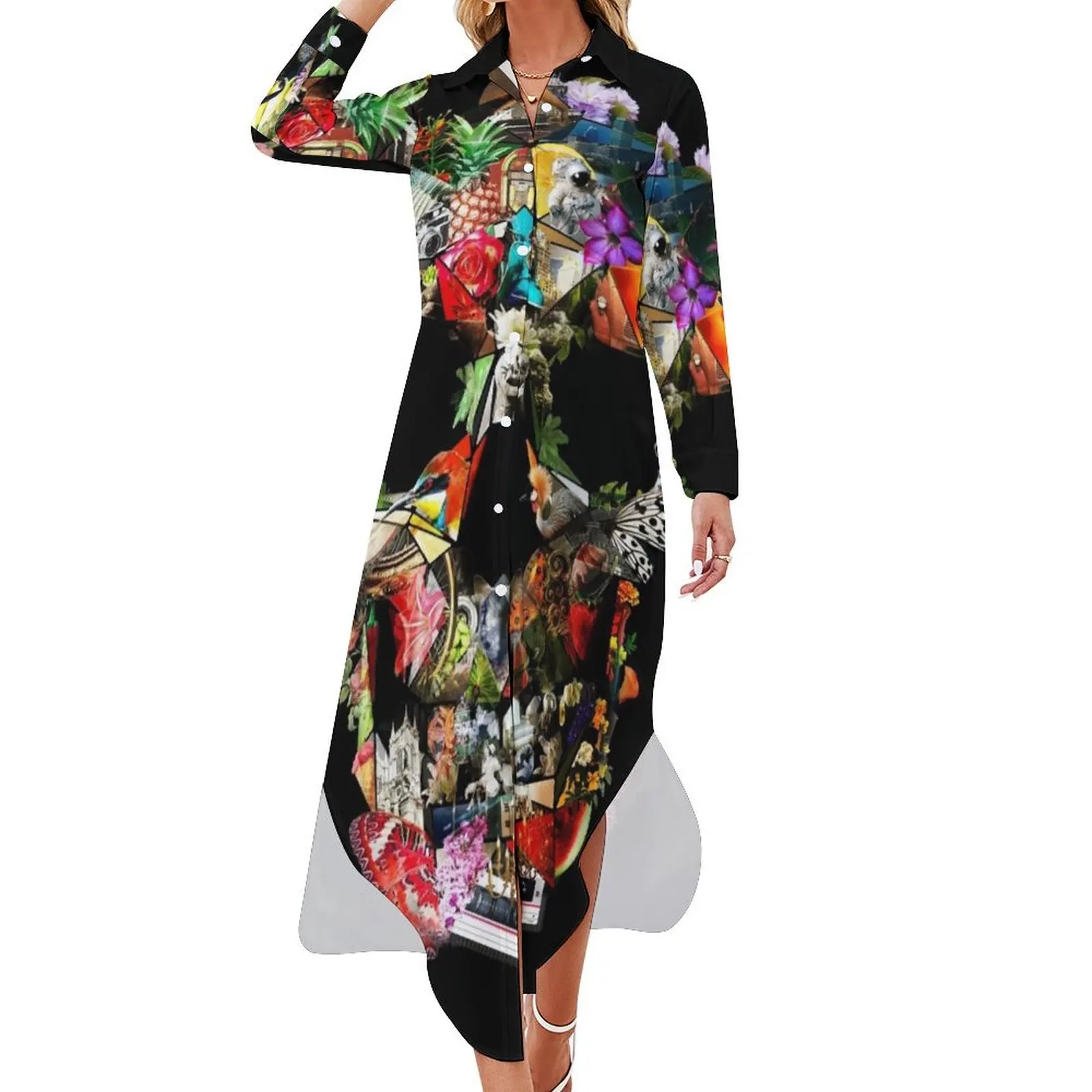 Fragile Skull 2 Long Sleeved Shirt Dress women party dresses dress summer elegant party dress for women 2024
Fragile Skull 2 Long Sleeved Shirt Dress women party dresses dress summer elegant party dress for women 2024