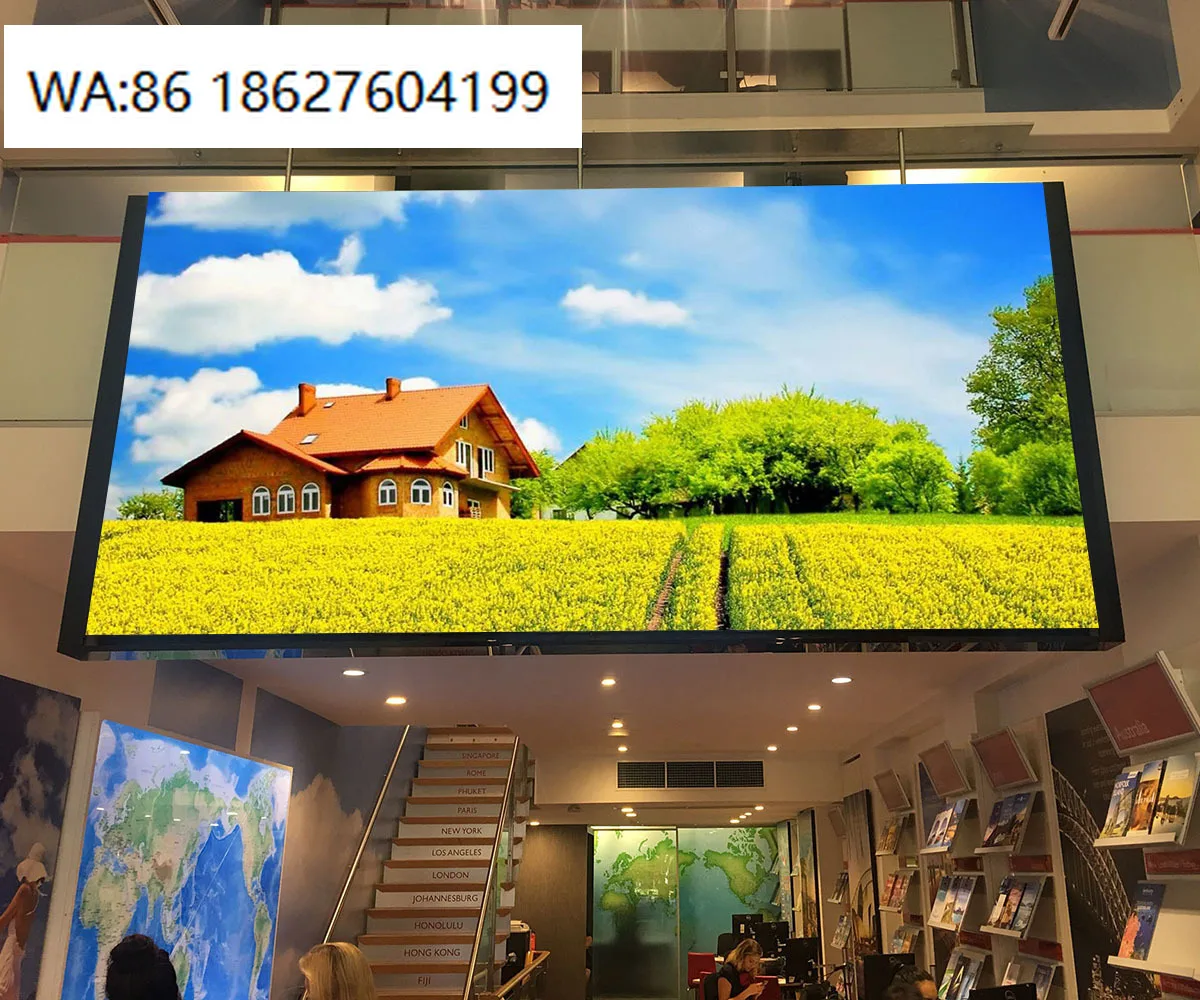 LED SignageIndoor P1.538 8K HDR10+ LED Video Wall Display Screen Store Front Advertising Panel Fixed LED Wall IP43