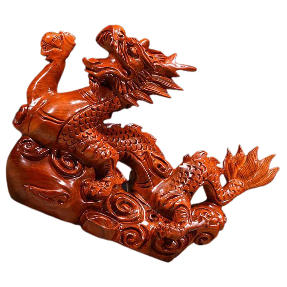 Wooden Dragon 12cm Red Wood Chinese Decorations Carving Office Decor Chinese Style Figurine Living Room nament
Wooden Dragon 12cm Red Wood Chinese Decorations Carving Office Decor Chinese Style Figurine Living Room nament