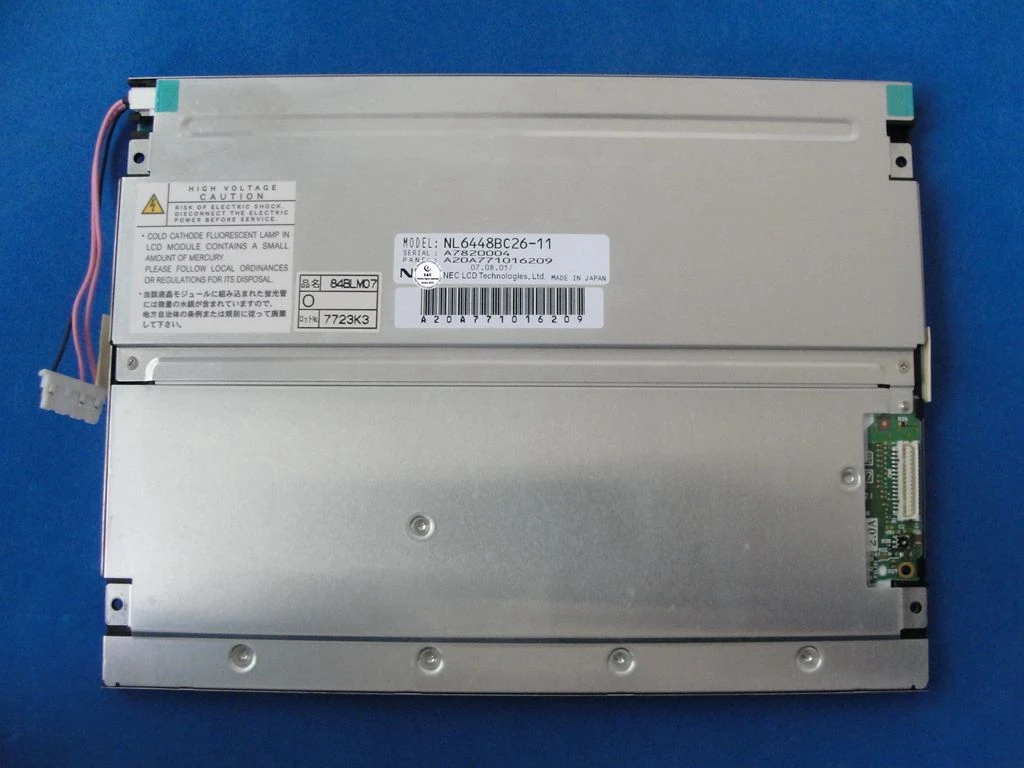 NL6448BC26-11 Brand New Original 8.4 inch 640*480 LCD Display Screen Panel for Industrial Equipment for NEC
NL6448BC26-11 Brand New Original 8.4 inch 640*480 LCD Display Screen Panel for Industrial Equipment for NEC