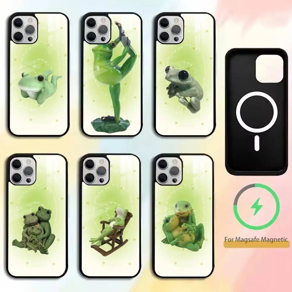 Funny Frogs Phone Case For iPhone17,16,15,14,13,12,11 Plus,Pro Magnetic with Magsafe Wireless Charging
Funny Frogs Phone Case For iPhone17,16,15,14,13,12,11 Plus,Pro Magnetic with Magsafe Wireless Charging