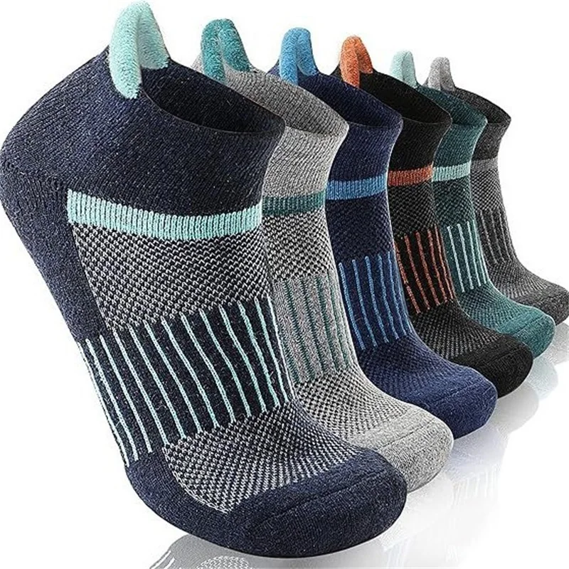 6 Pairs Merino Wool Ankle Running Hiking Socks Compression Support Breathable Thick Cushion No Show Socks for Women Men
6 Pairs Merino Wool Ankle Running Hiking Socks Compression Support Breathable Thick Cushion No Show Socks for Women Men