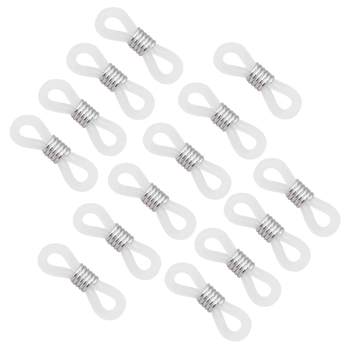 100 Pcs Glasses Chain Anti-slip Ring Eyeglasses Holder Fixation Safety Eyewear Retainers Ends Connectors The 
100 Pcs Glasses Chain Anti-slip Ring Eyeglasses Holder Fixation Safety Eyewear Retainers Ends Connectors The