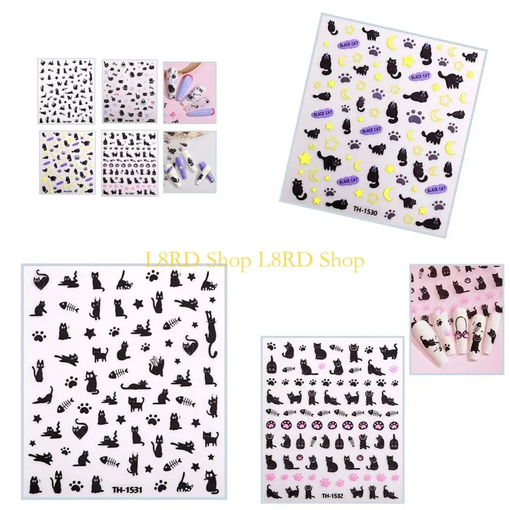 L8RD Bowknot Art Stickers French Decals Adhesive Bows Cats Designs Decals Bows Art Decorations for Womens
L8RD Bowknot Art Stickers French Decals Adhesive Bows Cats Designs Decals Bows Art Decorations for Womens