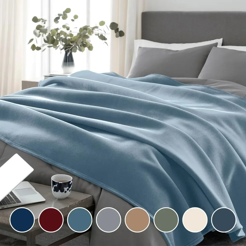Insulating Thermal Blanket Machine Washable Soft Cozy Warm Durable Pet Friendly All Seasons Twin Blue
Insulating Thermal Blanket Machine Washable Soft Cozy Warm Durable Pet Friendly All Seasons Twin Blue