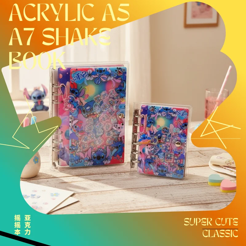 Acrylic A5 A7 Shake Book Stitch Creative Fashion Diary Handbook Collection Note Stationery Loose-Leaf Book Friend Exclusive Gift
Acrylic A5 A7 Shake Book Stitch Creative Fashion Diary Handbook Collection Note Stationery Loose-Leaf Book Friend Exclusive Gift