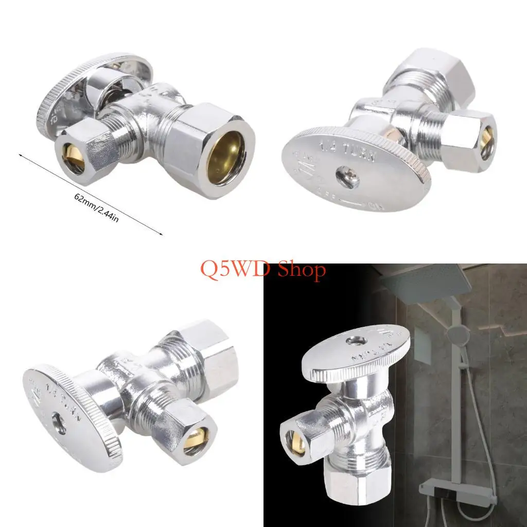 Q5WD 5/8"Comps 1/2" Inlet 3/8" Anti Rust Brass Valves for Pipe Fixture Replacement
Q5WD 5/8"Comps 1/2" Inlet 3/8" Anti Rust Brass Valves for Pipe Fixture Replacement