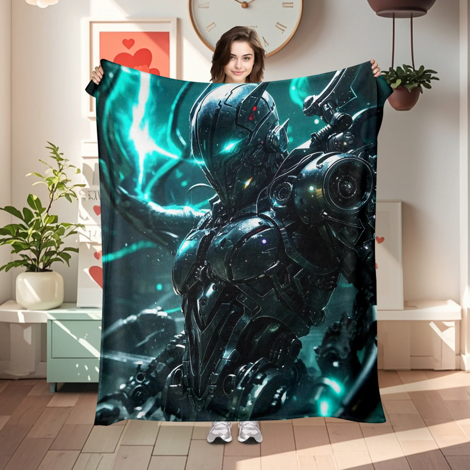 Bring The Future Into Any Home With This Sci Fi Robots In The Dark Series Designed Blanket
Bring The Future Into Any Home With This Sci Fi Robots In The Dark Series Designed Blanket