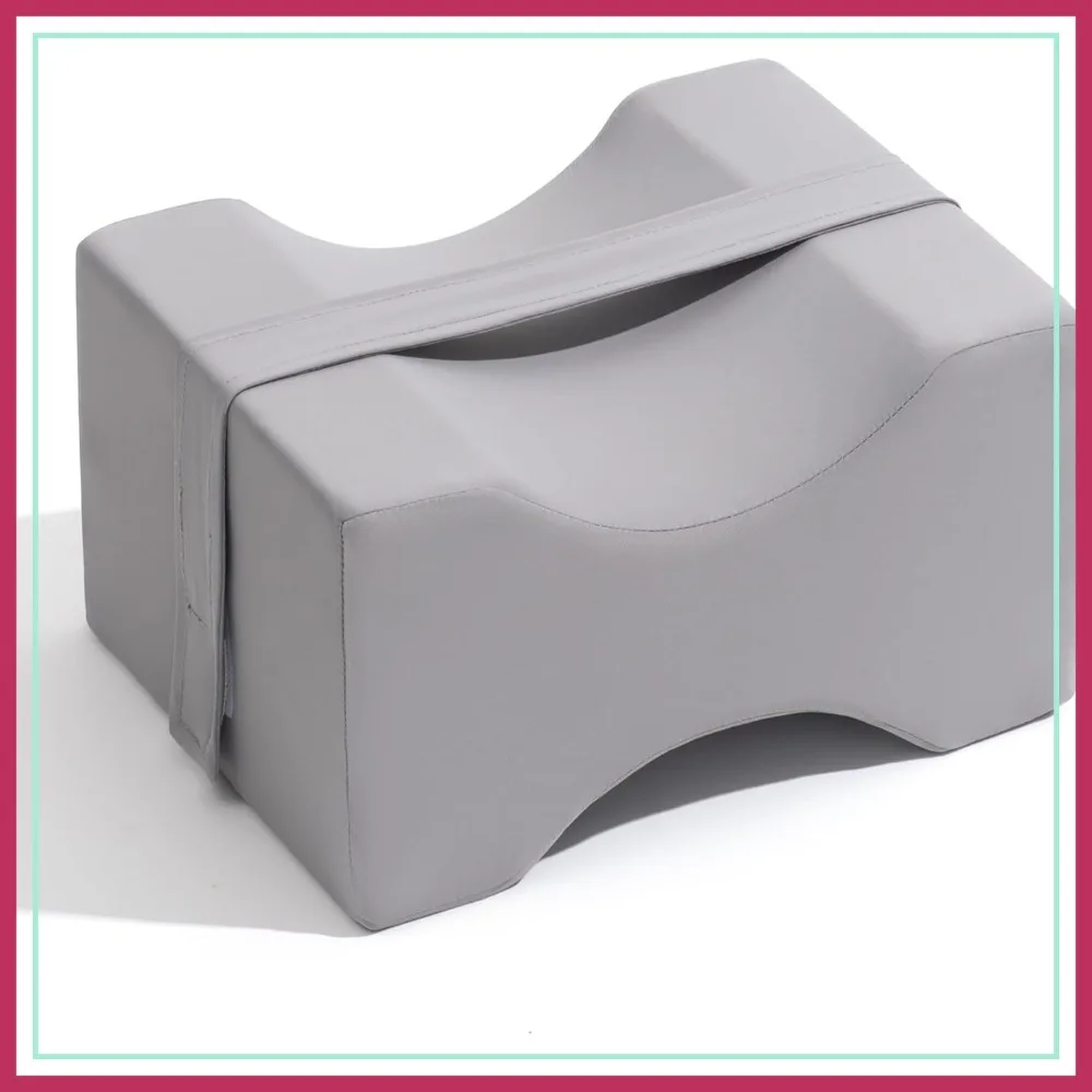 Knee Pillow for Side Sleepers, Memory Foam Leg Pillow Between Knees, Hip Back Joint Sciatica Pain Relief, Spinal Alignment Support, Cooling
Knee Pillow for Side Sleepers, Memory Foam Leg Pillow Between Knees, Hip Back Joint Sciatica Pain Relief, Spinal Alignment Support, Cooling