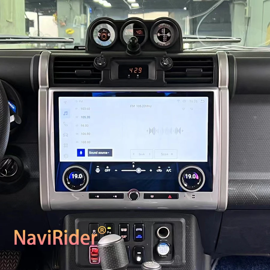 2 Din Android Car Radio Multimedia Player For Toyota FJ Cruiser J15 2007-2024 Carplay Auto With Air Conditioning Control Screen
2 Din Android Car Radio Multimedia Player For Toyota FJ Cruiser J15 2007-2024 Carplay Auto With Air Conditioning Control Screen