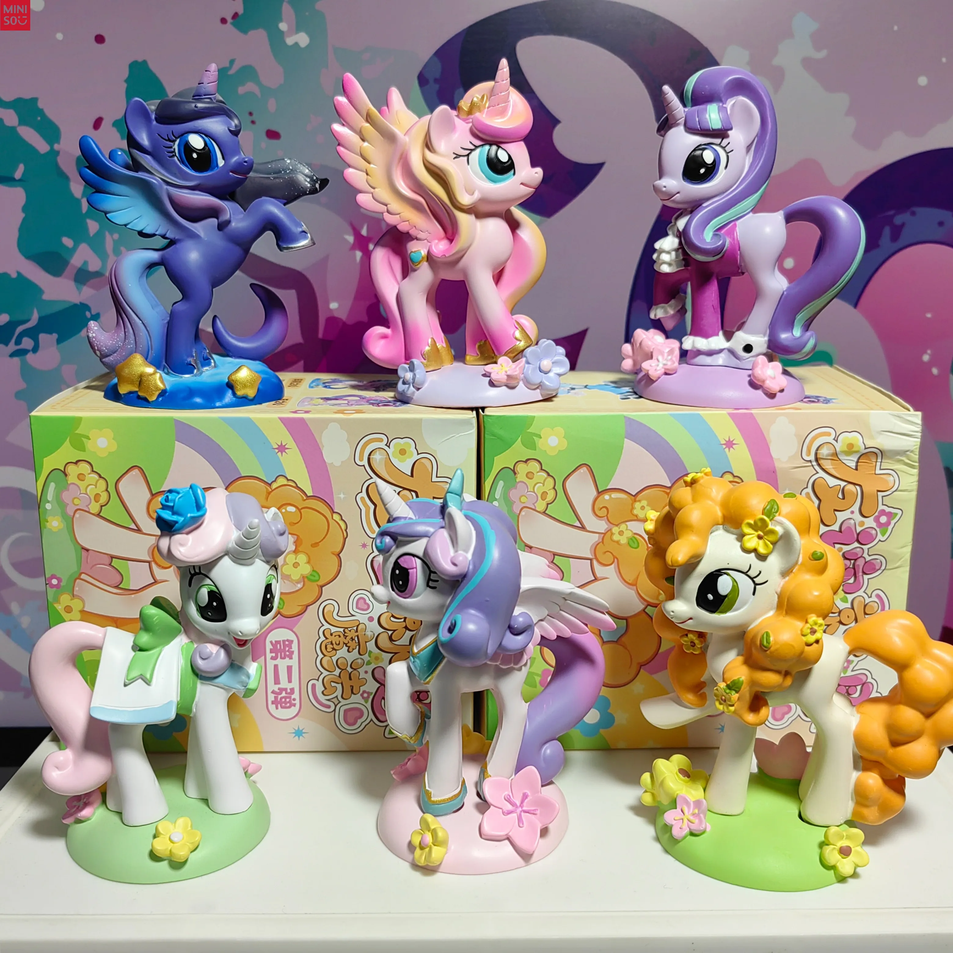 Anime My Little Pony Figure Kawaii Fluttershy Exquisite Desktop Collect Model Toy Ornaments Twilight Cartoon Child Birthday Gift
Anime My Little Pony Figure Kawaii Fluttershy Exquisite Desktop Collect Model Toy Ornaments Twilight Cartoon Child Birthday Gift