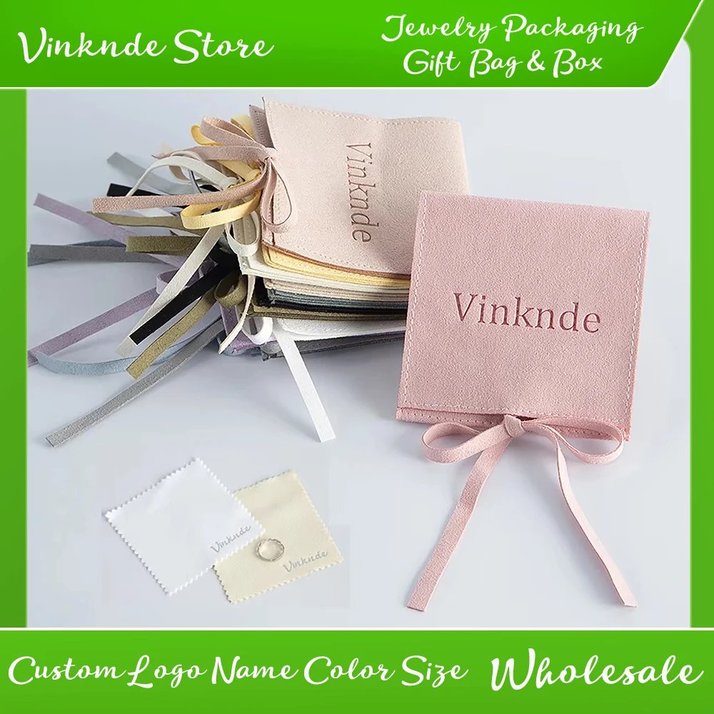 Wholesale Custom Logo Microfiber Jewelry Packaging & Display Bags with Silver Polishing Cloth For Earrings Rings Cleaning Tools
Wholesale Custom Logo Microfiber Jewelry Packaging & Display Bags with Silver Polishing Cloth For Earrings Rings Cleaning Tools