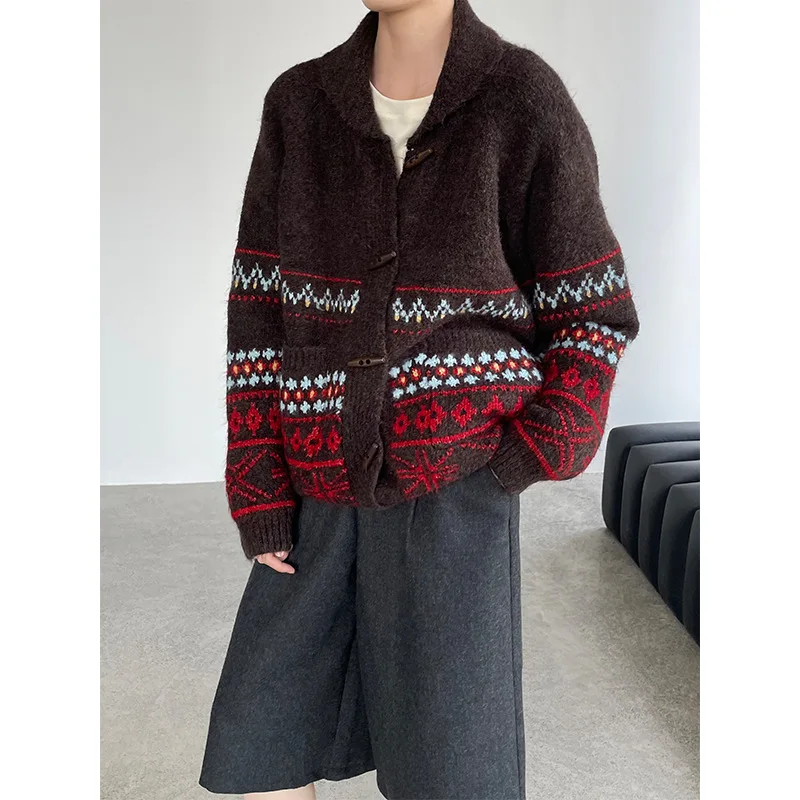 Taochuan Vintage Color Blo Button up Loose Knitwear Women's Autumn Winter Casual Sle Faion Outerwear Thiened Knitted
Taochuan Vintage Color Blo Button up Loose Knitwear Women's Autumn Winter Casual Sle Faion Outerwear Thiened Knitted