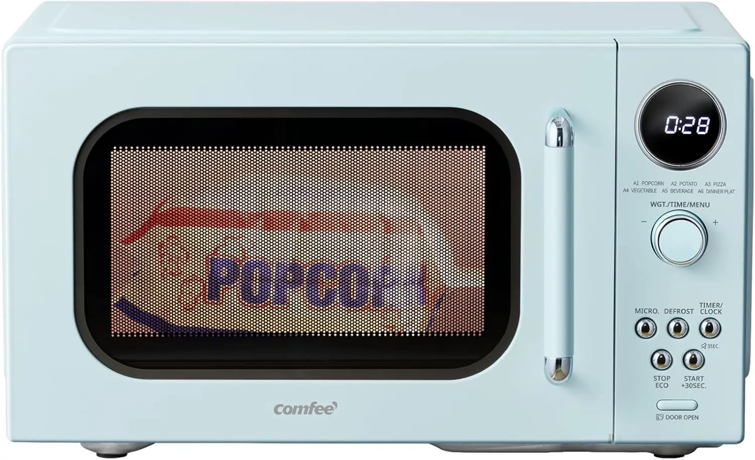 COMFEE' Retro Microwave Oven, Small Microwave with 6 Auto Menus, 0.9 cu.ft Countertop Compact Microwave with Multi-stage
COMFEE' Retro Microwave Oven, Small Microwave with 6 Auto Menus, 0.9 cu.ft Countertop Compact Microwave with Multi-stage