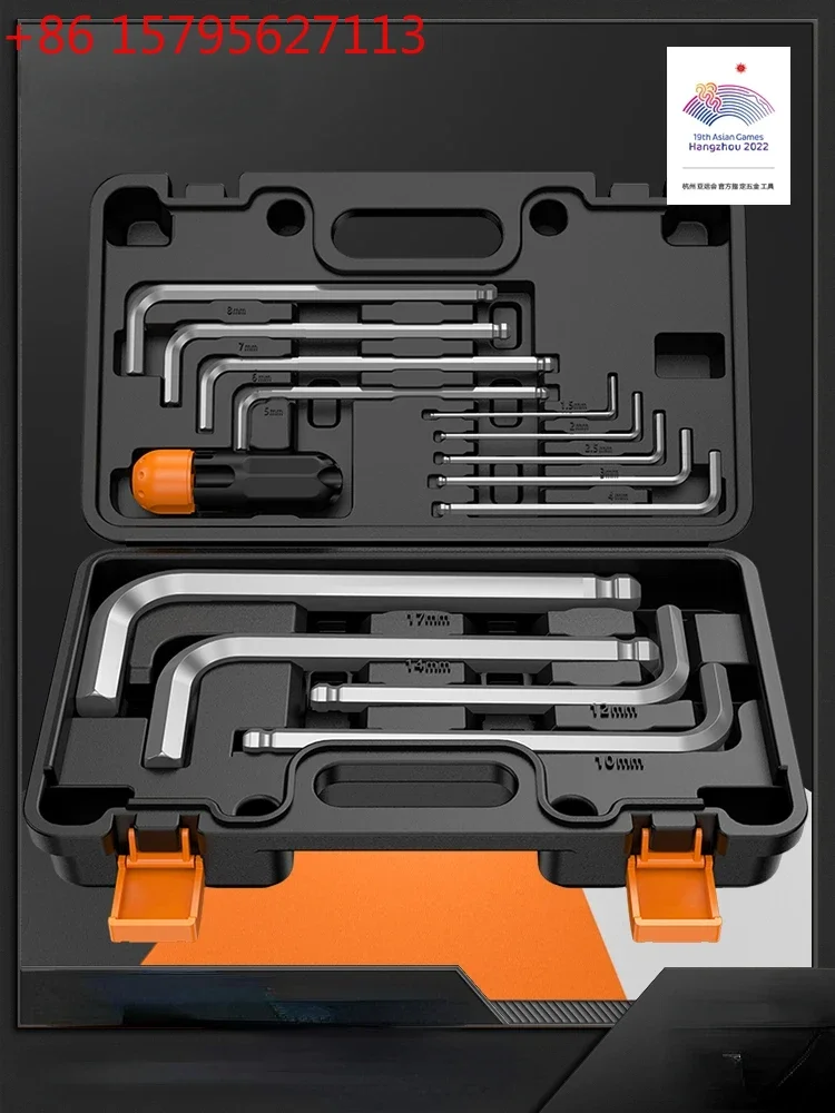 Набор инструментов: шестигранный ключ, внутренний шестигранный ключ, шестигранная угловая головка, подъемный винт, ключ для гайок с шестигранной головкой
Набор инструментов: шестигранный ключ, внутренний шестигранный ключ, шестигранная угловая головка, подъемный винт, ключ для гайок с шестигранной головкой