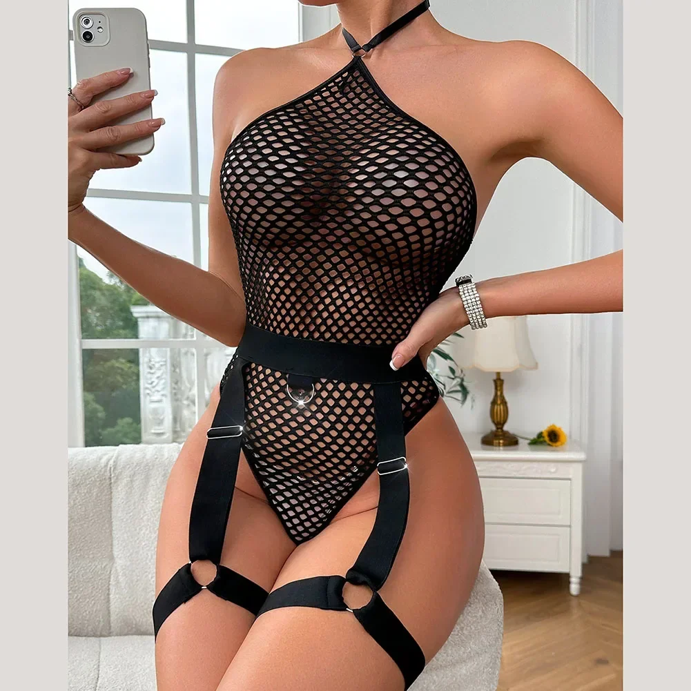 Backless Lingerie Halter Neck Lingerie All Seasons Home Use Hotel Use Medium Stretch Nylon Fabric Sleepwear Solid Color
Backless Lingerie Halter Neck Lingerie All Seasons Home Use Hotel Use Medium Stretch Nylon Fabric Sleepwear Solid Color