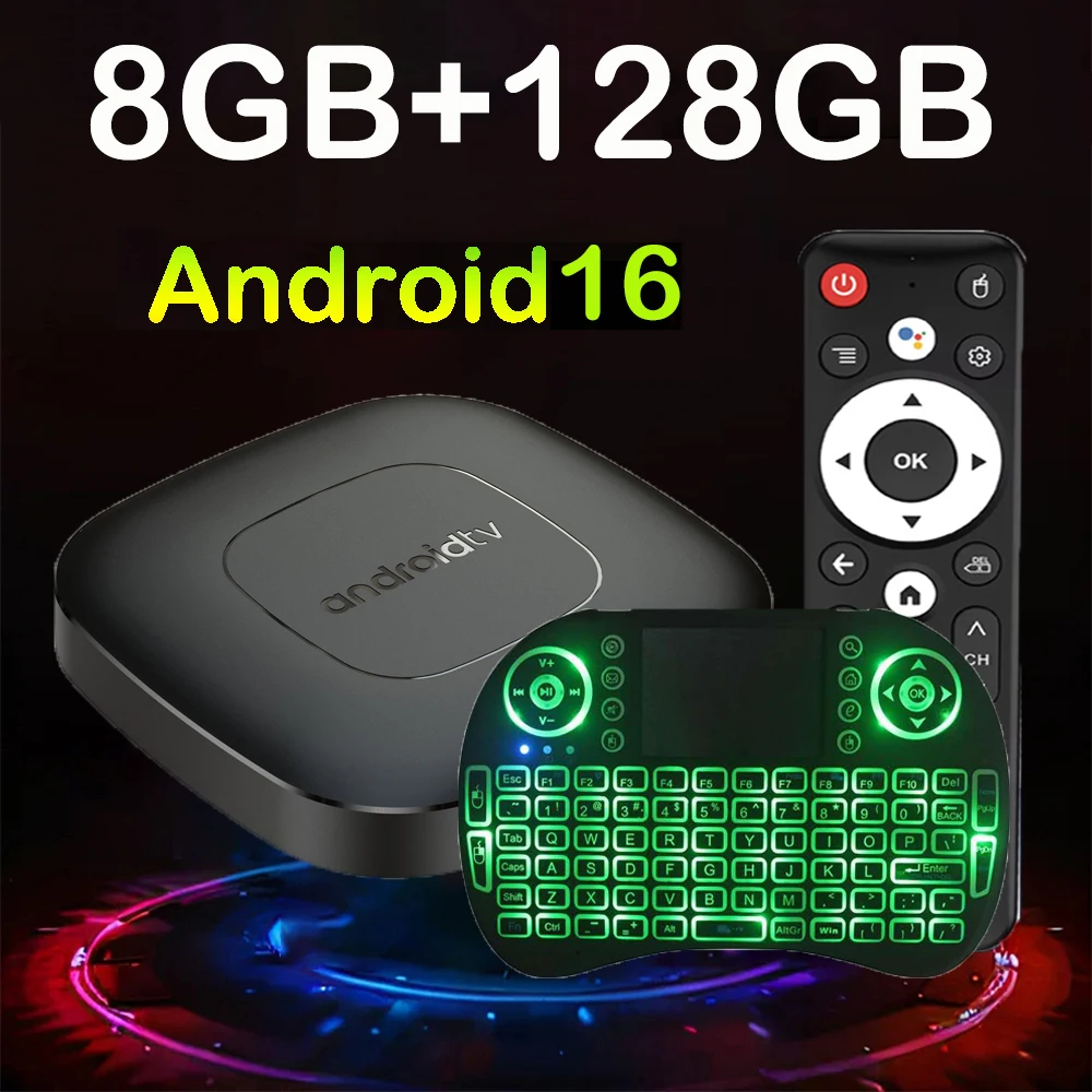 T1 Android Smart TV Box Android 16 H313 Google Assistant Voice Remote 8K Bluetooth 6.0 4K Netflix Media Player Set Top Box Fast
T1 Android Smart TV Box Android 16 H313 Google Assistant Voice Remote 8K Bluetooth 6.0 4K Netflix Media Player Set Top Box Fast