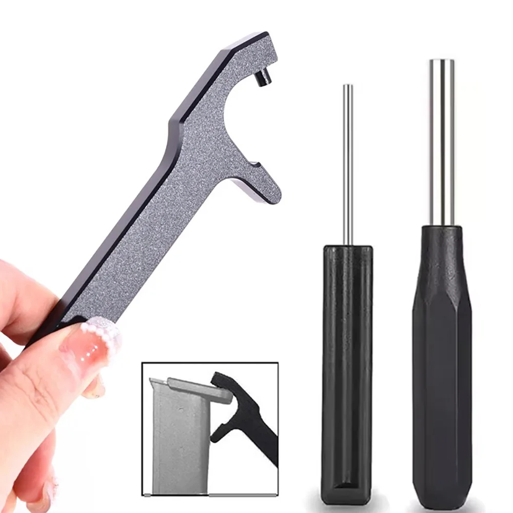 3Pcs Glock Front Sight Tool Professional Magazine Base Plate Removal Installation Wrench Firearm Maintenance Care Accessories
3Pcs Glock Front Sight Tool Professional Magazine Base Plate Removal Installation Wrench Firearm Maintenance Care Accessories