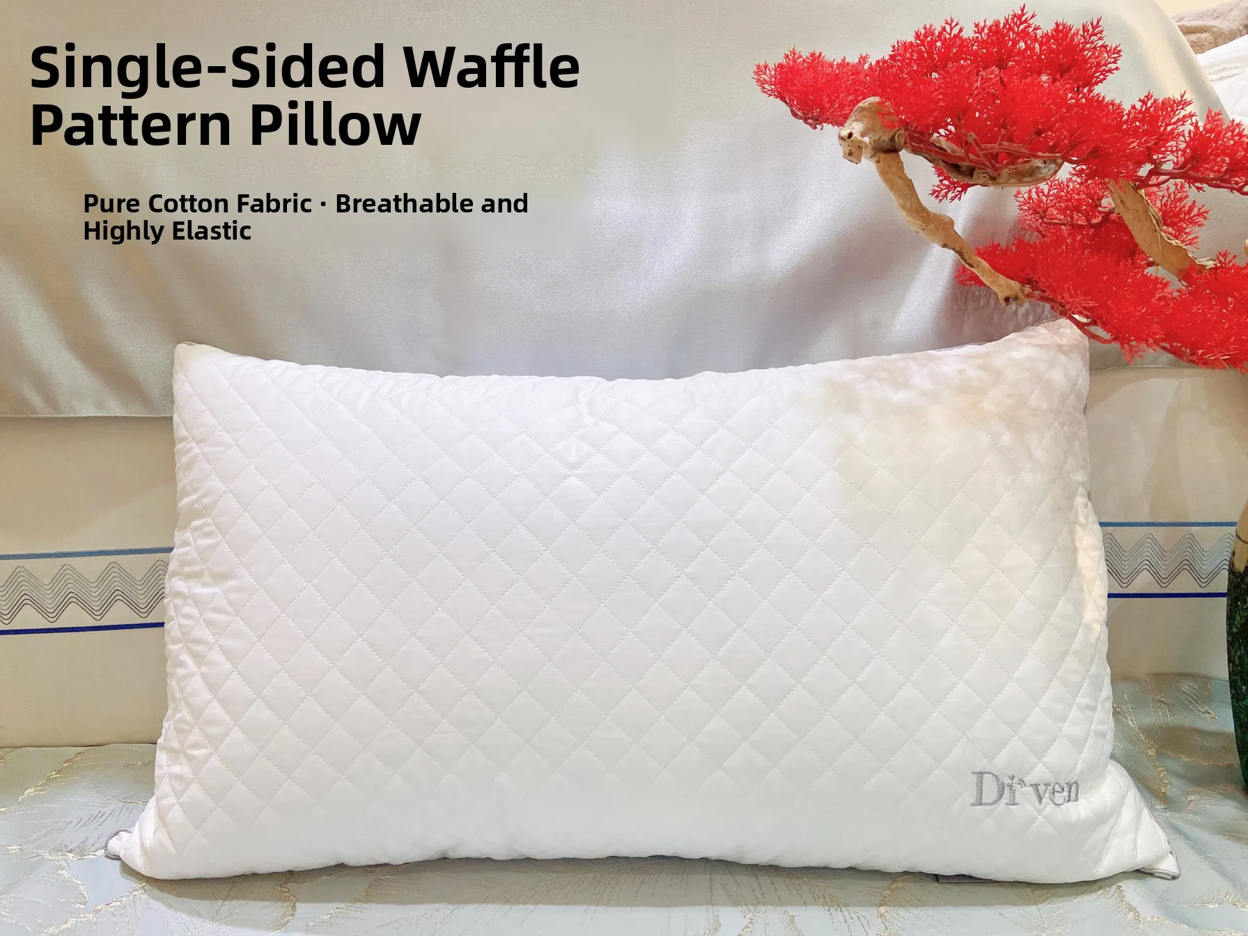 Hotel Quality Pillow Core Neck Support Sleep Aid Non-Sagging Rectangle Shaped Adult Pair 1300 Grams Cotton Fabric Bedding
Hotel Quality Pillow Core Neck Support Sleep Aid Non-Sagging Rectangle Shaped Adult Pair 1300 Grams Cotton Fabric Bedding
