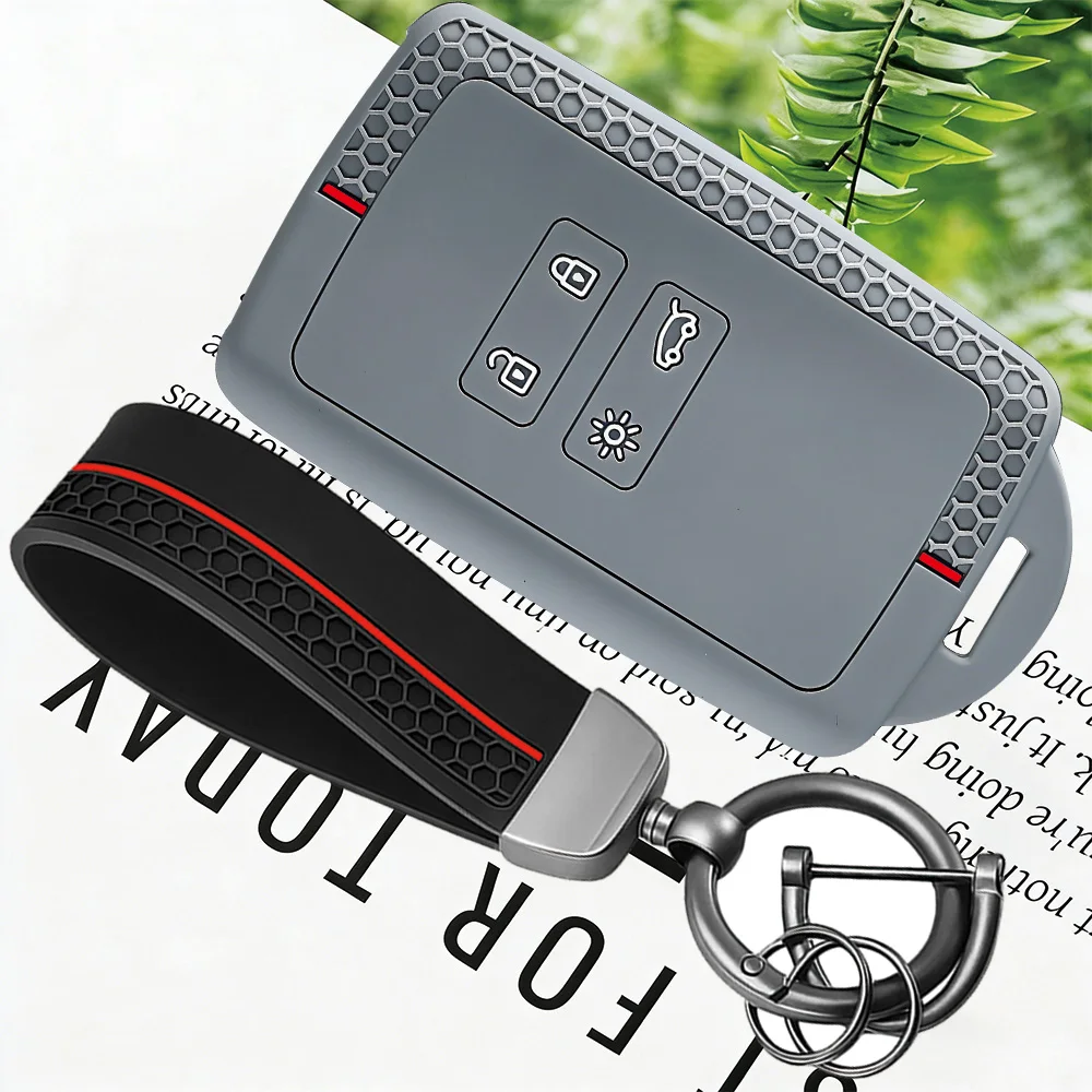 Silicone Car Key Case Cover Shell for Renault Koleos Captur Kadjar Megane Clio Talisman Scenic Arkana Zoe for Dacia Sandero
Silicone Car Key Case Cover Shell for Renault Koleos Captur Kadjar Megane Clio Talisman Scenic Arkana Zoe for Dacia Sandero