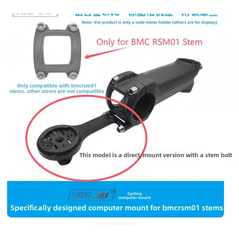 For BMC RSM01 Stem Teammachine SLR01 Roadmachine 02 CNC Aluminium Bike Computer Mount for GOPRO Garmin Wahoo Bryton IGPS Giant
For BMC RSM01 Stem Teammachine SLR01 Roadmachine 02 CNC Aluminium Bike Computer Mount for GOPRO Garmin Wahoo Bryton IGPS Giant