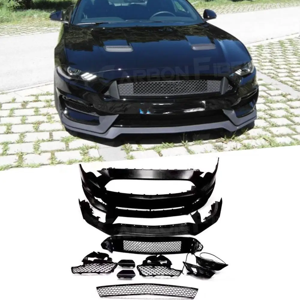 PP Primer Material Front Bumper Body Kits Decoration For Ford Mustang 2018 2019 2020 Body Kits
PP Primer Material Front Bumper Body Kits Decoration For Ford Mustang 2018 2019 2020 Body Kits
