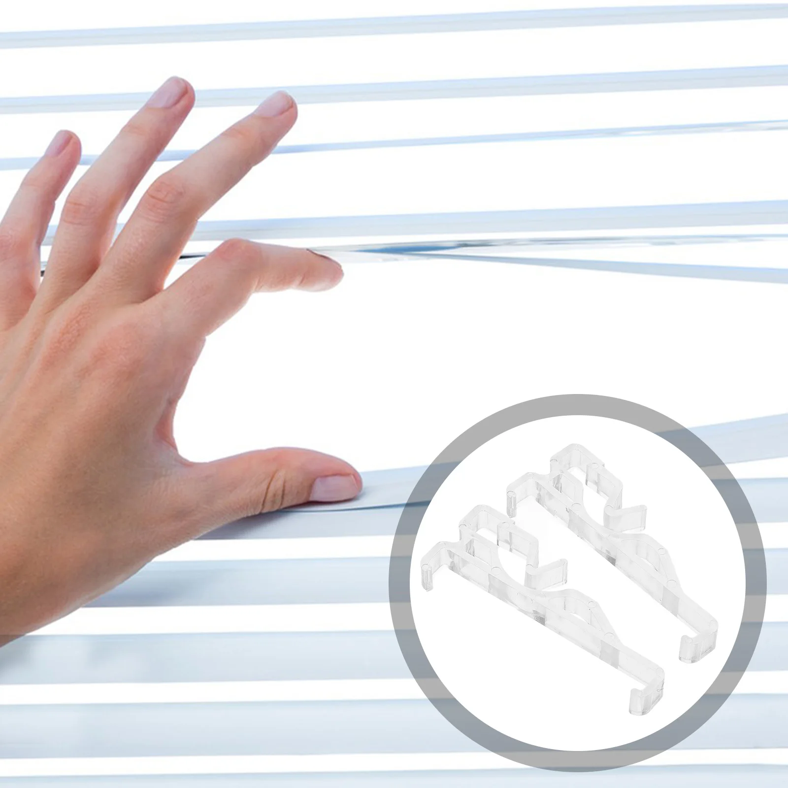 12 Pcs 2 5 Inch Clear Plastic Hidden Mounting Brackets for 2 Inch Horizontal Blinds Valance Clips Curtains Decor Hardware
12 Pcs 2 5 Inch Clear Plastic Hidden Mounting Brackets for 2 Inch Horizontal Blinds Valance Clips Curtains Decor Hardware