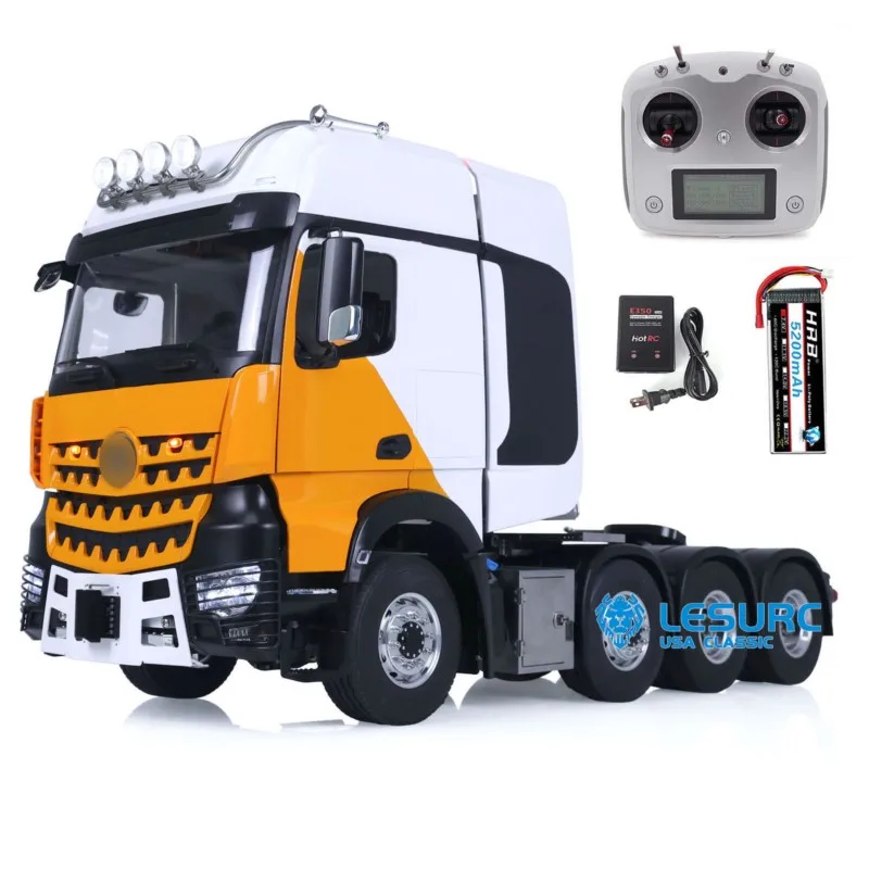 1/14 LESU Metal Finished RC Tractor Truck DIY 3363 1851 Radio Control Car W/ Motor ESC Servo RC Heavy Machine Toys Model Gift
1/14 LESU Metal Finished RC Tractor Truck DIY 3363 1851 Radio Control Car W/ Motor ESC Servo RC Heavy Machine Toys Model Gift