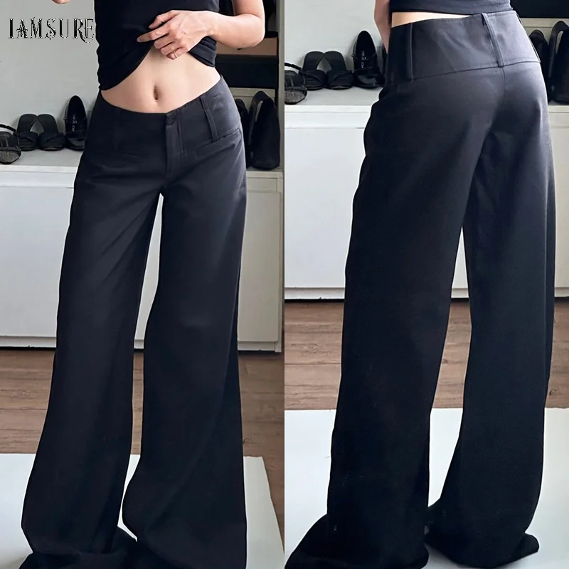 IAMSURE-Y2K Aesthetics Polka Dot Printed Flared Pants Women Casual Drawstring Full Length Trousers Fashion All Match Bottoms New
IAMSURE-Y2K Aesthetics Polka Dot Printed Flared Pants Women Casual Drawstring Full Length Trousers Fashion All Match Bottoms New