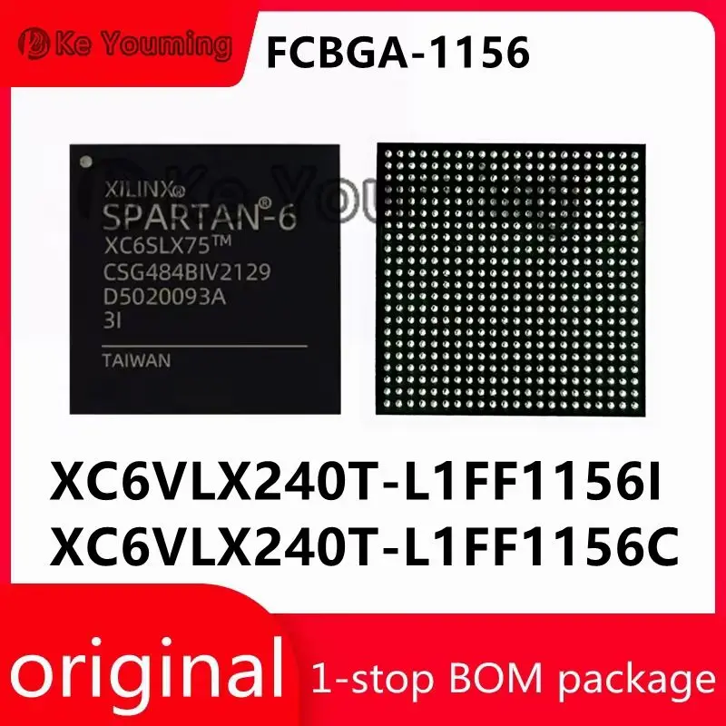 Integrated Circuit IC Embedded System-on-Chip, XC6VLX240T-L1FF1156I, XC6VLX240T-L1FF1156C, FCBGA-1156
Integrated Circuit IC Embedded System-on-Chip, XC6VLX240T-L1FF1156I, XC6VLX240T-L1FF1156C, FCBGA-1156