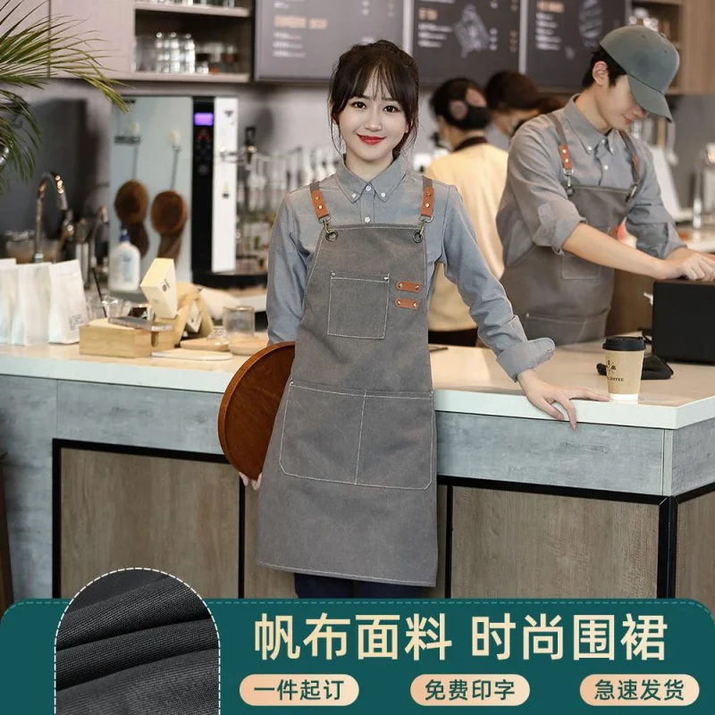 Manicure Apron Logo Printing Japanese Style Eyelash Haircut Apron Work Clothes Women's Canvas
Manicure Apron Logo Printing Japanese Style Eyelash Haircut Apron Work Clothes Women's Canvas