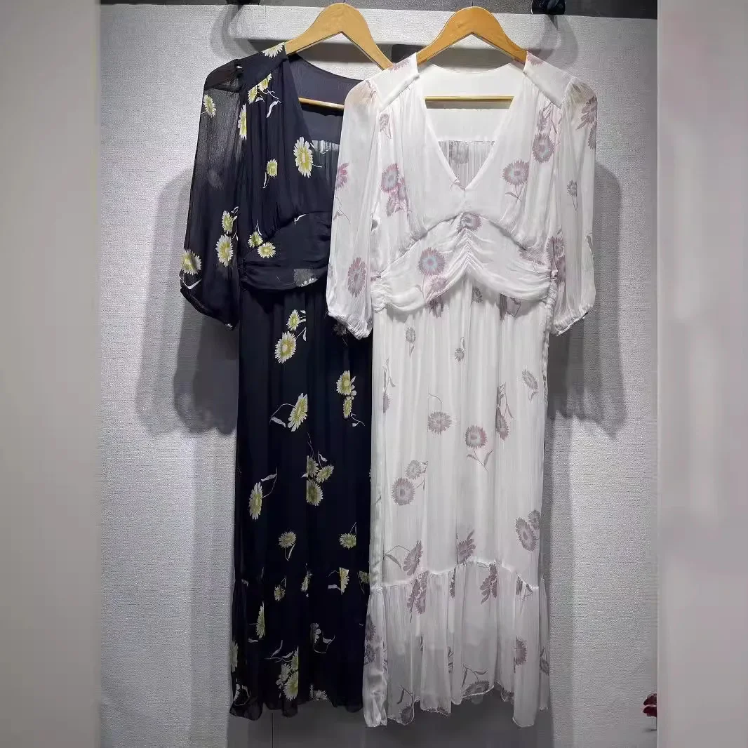 2024 V-neck slim fit dress printed high waist long sleeve elegant ladies maxi dress
2024 V-neck slim fit dress printed high waist long sleeve elegant ladies maxi dress