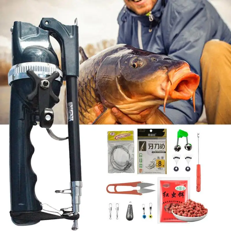 Foldable Fishing Rod Small Fiberglass Fishing Pole Rod Lightweight Fishing Equipment Kit Sturdy Ergonomic Fishing Lures
Foldable Fishing Rod Small Fiberglass Fishing Pole Rod Lightweight Fishing Equipment Kit Sturdy Ergonomic Fishing Lures