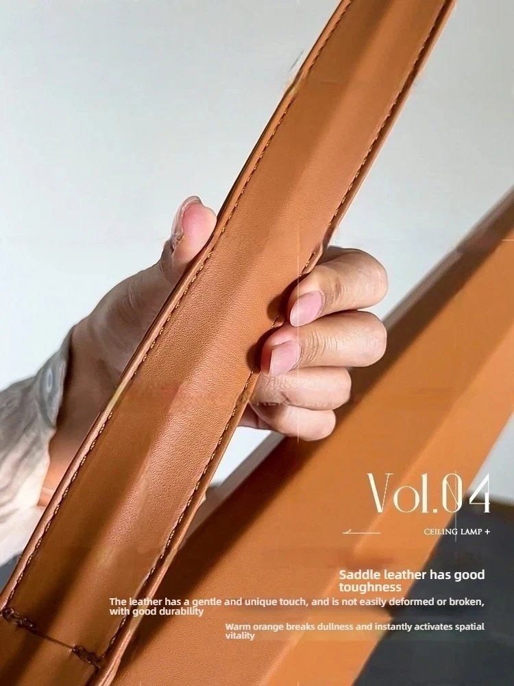 Saddle Leather Restaurant Pendant Light Long Strip Island Taichung Ancient French Designer Home Dining Table Pendant Light
Saddle Leather Restaurant Pendant Light Long Strip Island Taichung Ancient French Designer Home Dining Table Pendant Light