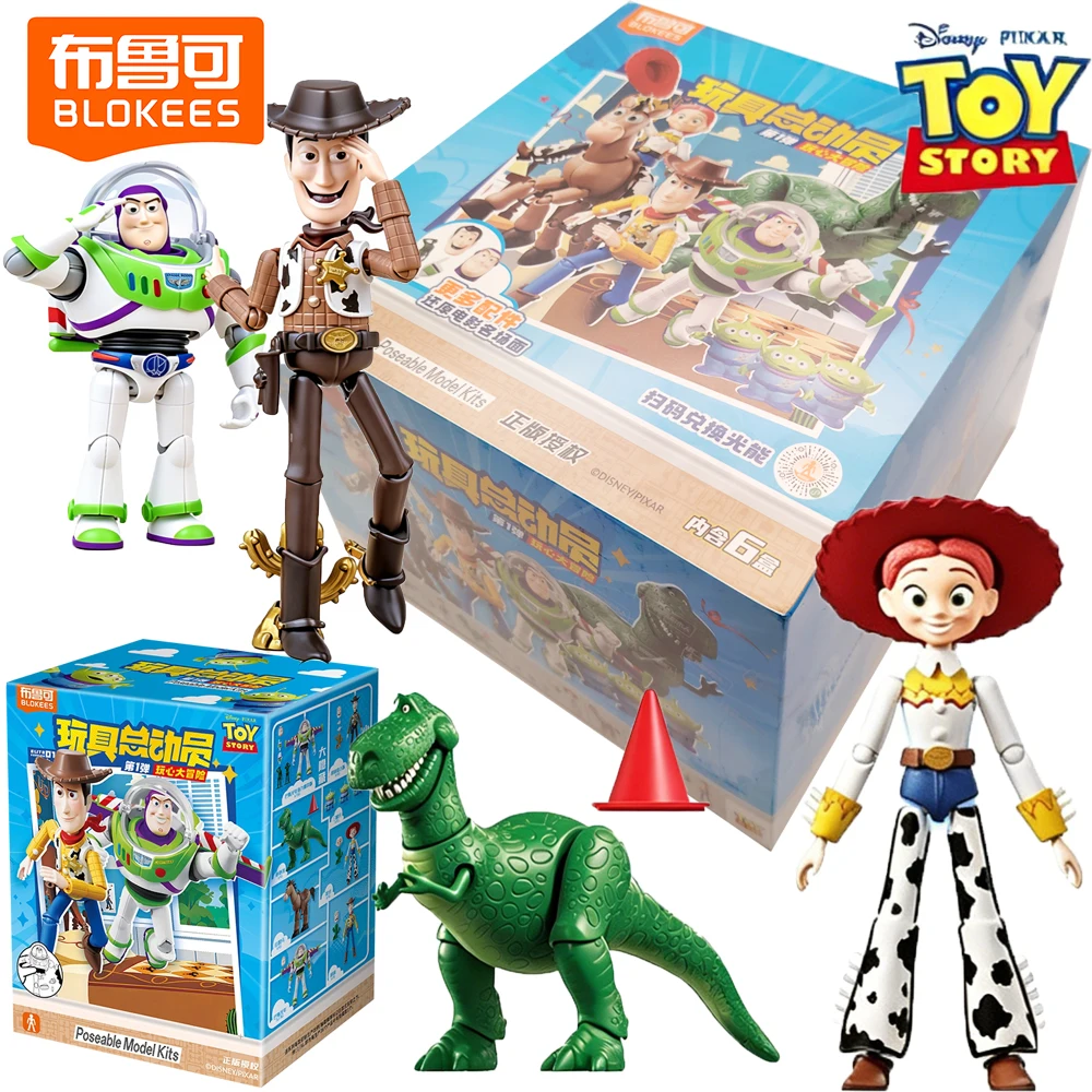 New BLOKEES Original Toy Story Elite Edition Blind Box Cartoon Articulated Model Movable Toys Desktop Decoration Surprise Gifts
New BLOKEES Original Toy Story Elite Edition Blind Box Cartoon Articulated Model Movable Toys Desktop Decoration Surprise Gifts