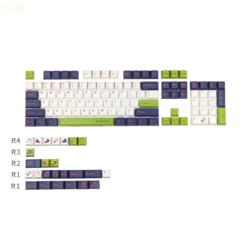 U75B Replacement for Key Set 129pcs PBT Heat Sublimation for Mechanical Keyboard
U75B Replacement for Key Set 129pcs PBT Heat Sublimation for Mechanical Keyboard