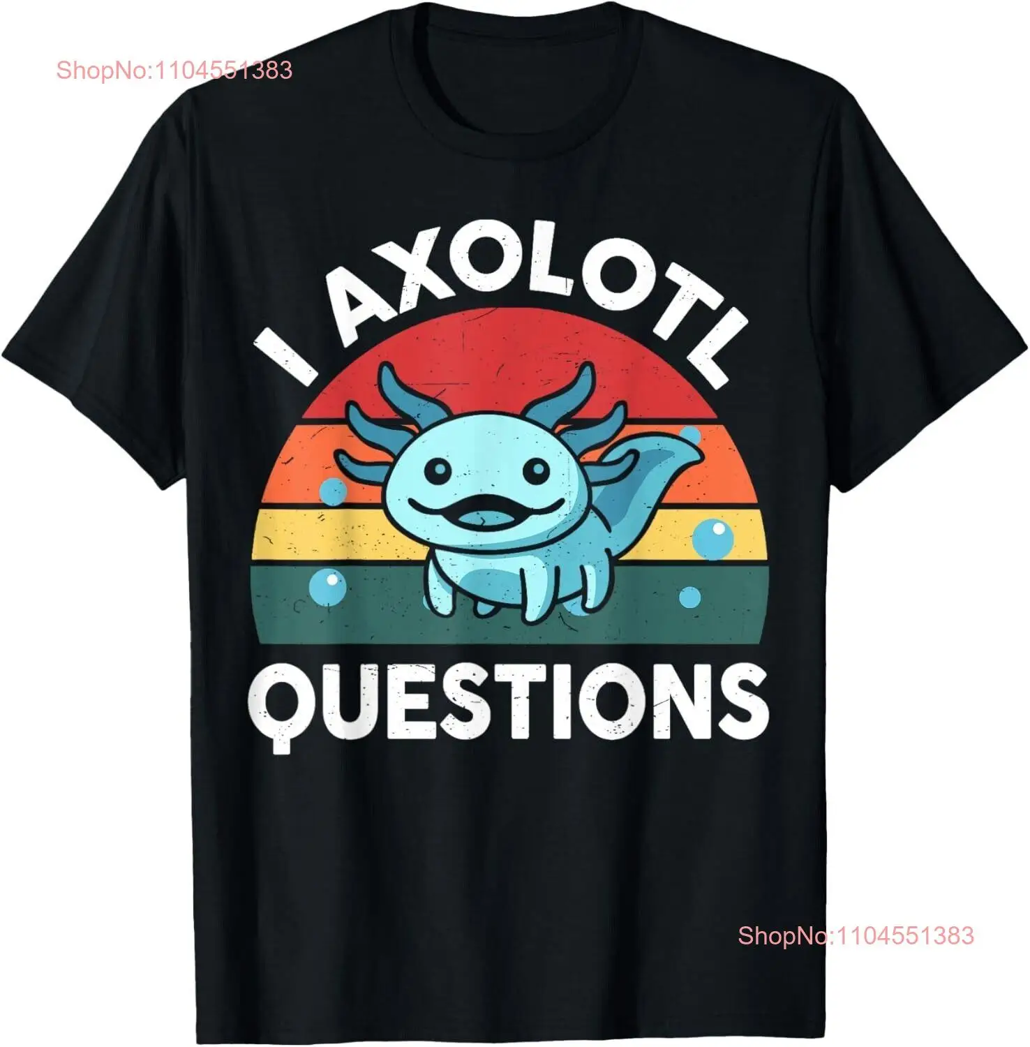 I Axolotl Questions Cute Axolotl Unisex Gift T-Shirt
I Axolotl Questions Cute Axolotl Unisex Gift T-Shirt