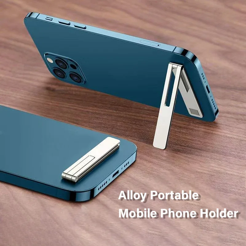 Ltra Thin Alloy Folding Phone Stand, Invisible Back Sticker Portable Mobile Phone Holder Desktop Support
Ltra Thin Alloy Folding Phone Stand, Invisible Back Sticker Portable Mobile Phone Holder Desktop Support