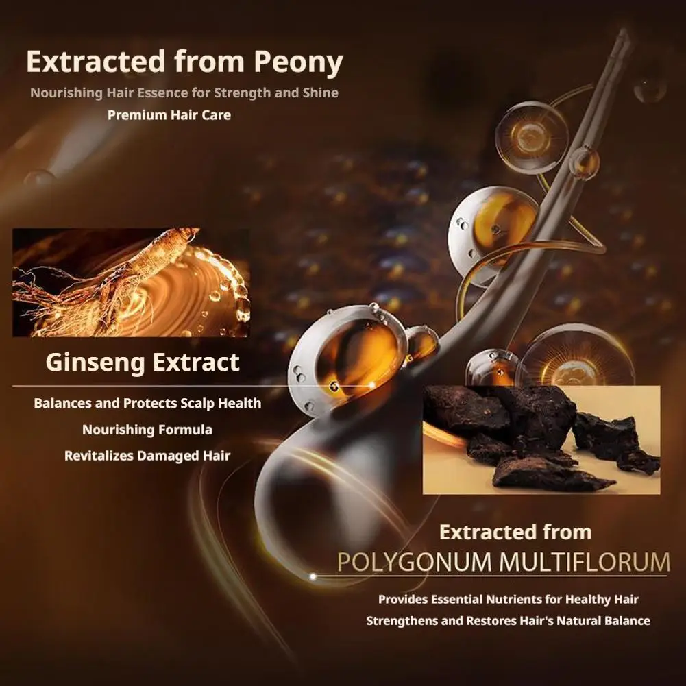 Ginseng And Polygonum Multiflorum Shampoo Oil Control Cleansing Scalp Hair Follicles Strengthen Hair Roots Moisturizing Shampoo
Ginseng And Polygonum Multiflorum Shampoo Oil Control Cleansing Scalp Hair Follicles Strengthen Hair Roots Moisturizing Shampoo