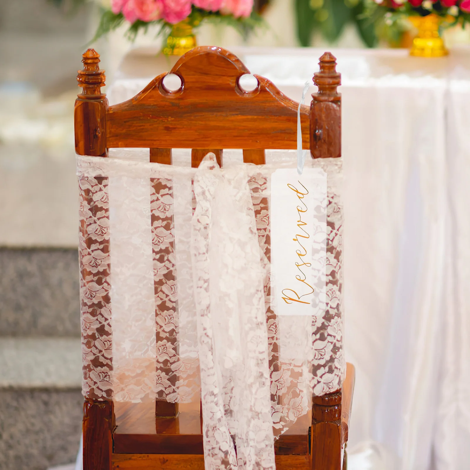 6Pcs Acrylic Reserved Signs Modern Hanging Reserved Table Signs Wedding Party Chair Tags Wedding Table Signage
6Pcs Acrylic Reserved Signs Modern Hanging Reserved Table Signs Wedding Party Chair Tags Wedding Table Signage