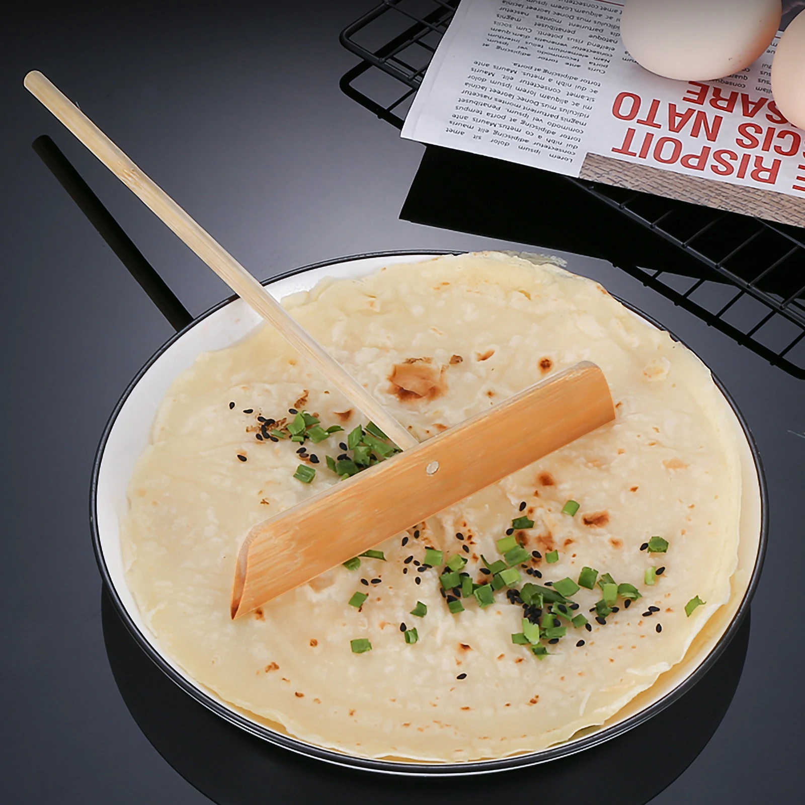 5Pcs Bamboo Crepe Spreader Spatula Kit Fine Workmanship Heat Insulation Cooking Utensils Bamboo Spatula Kit
5Pcs Bamboo Crepe Spreader Spatula Kit Fine Workmanship Heat Insulation Cooking Utensils Bamboo Spatula Kit