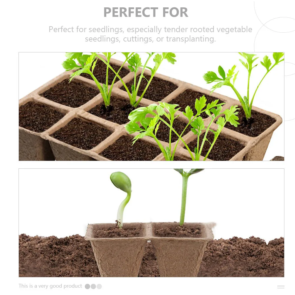 Nursery Cup Set Pots Plants Starter Sprout Growing Trays Garden Germination Flowerpot Planter
Nursery Cup Set Pots Plants Starter Sprout Growing Trays Garden Germination Flowerpot Planter