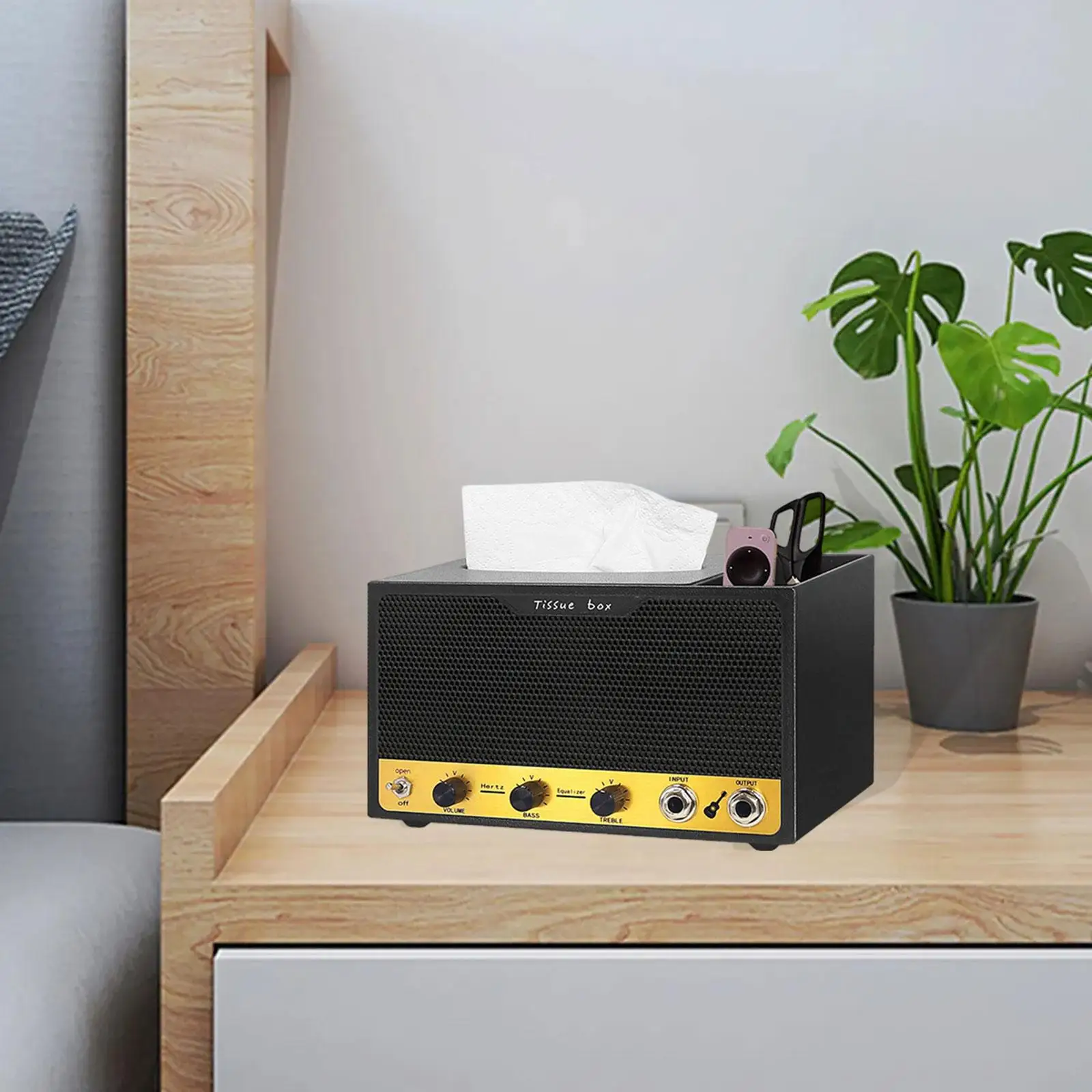 Tissue Box Cover Tissue Box Holder Creative Retro Design Guitar Picks Holder Multifunction Storage Decorative for Bedroom
Tissue Box Cover Tissue Box Holder Creative Retro Design Guitar Picks Holder Multifunction Storage Decorative for Bedroom