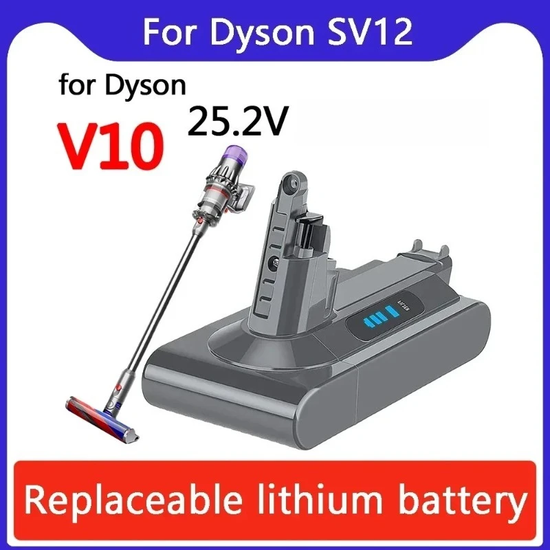 New 25.2V Replacement Battery for Dyson V10 Absolute Cord-Free Vacuum Handheld Vacuum Cleaner Dyson V10 Battery
New 25.2V Replacement Battery for Dyson V10 Absolute Cord-Free Vacuum Handheld Vacuum Cleaner Dyson V10 Battery