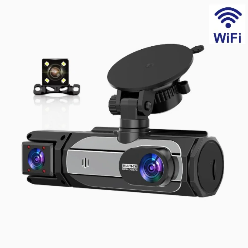 HONG TONG 3.16-inch high-definition infrared night vision driving recorder with WIFI connection and reversing image function
HONG TONG 3.16-inch high-definition infrared night vision driving recorder with WIFI connection and reversing image function