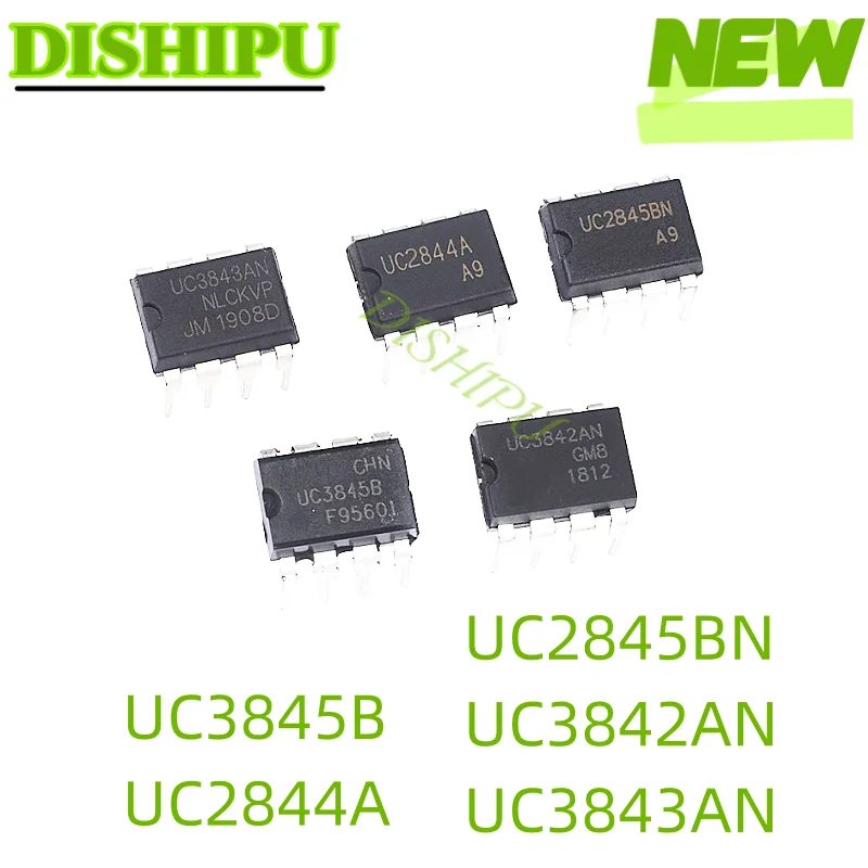 5PCS UC2844A UC2845BN UC3842AN UC3843AN UC3845B Current mode PWM pulse width modulator chip IC
5PCS UC2844A UC2845BN UC3842AN UC3843AN UC3845B Current mode PWM pulse width modulator chip IC