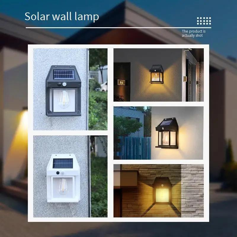 TikTok Hot-Selling Outdoor Solar Light Bulb Tungsten Filament Sensor Wall Lamp Courtyard Lamp Garden Villa Night Light Lighting
TikTok Hot-Selling Outdoor Solar Light Bulb Tungsten Filament Sensor Wall Lamp Courtyard Lamp Garden Villa Night Light Lighting