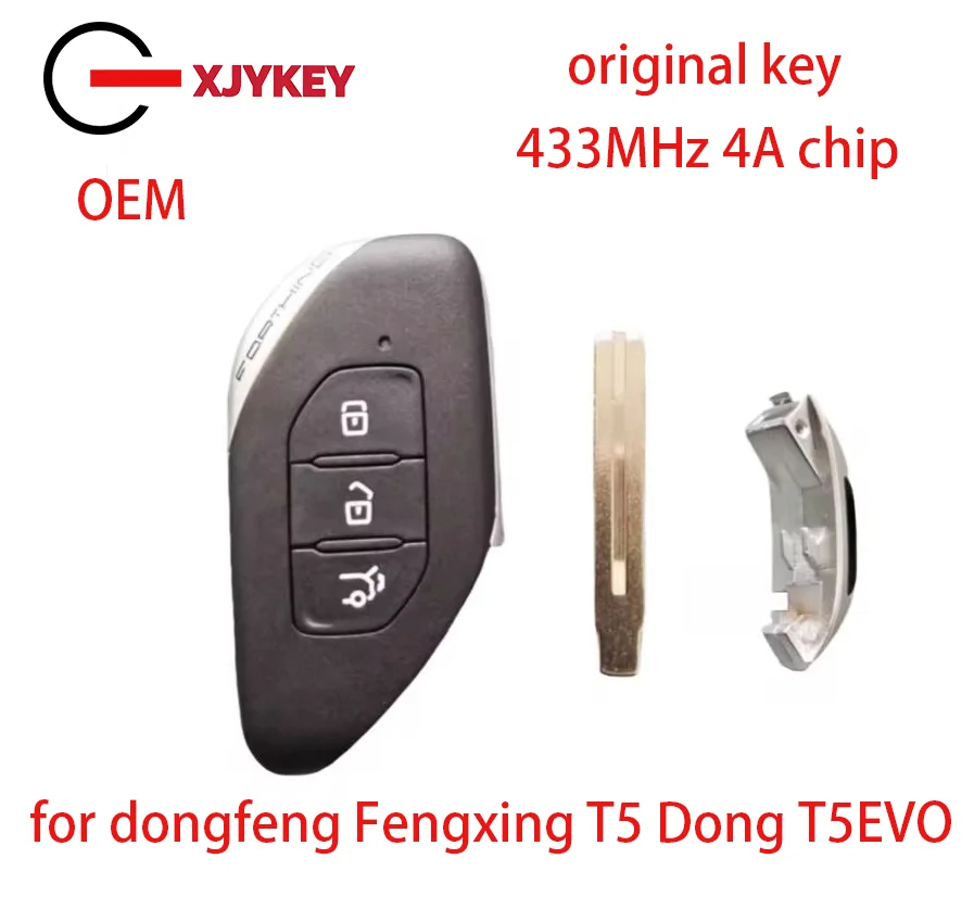 XJY оригинальный чип 433 МГц 4A для Dongfeng Fengxing T5, смарт-карта Dongfeng T5EVO, пульт дистанционного управления для яхты, громовой ключ
XJY оригинальный чип 433 МГц 4A для Dongfeng Fengxing T5, смарт-карта Dongfeng T5EVO, пульт дистанционного управления для яхты, громовой ключ