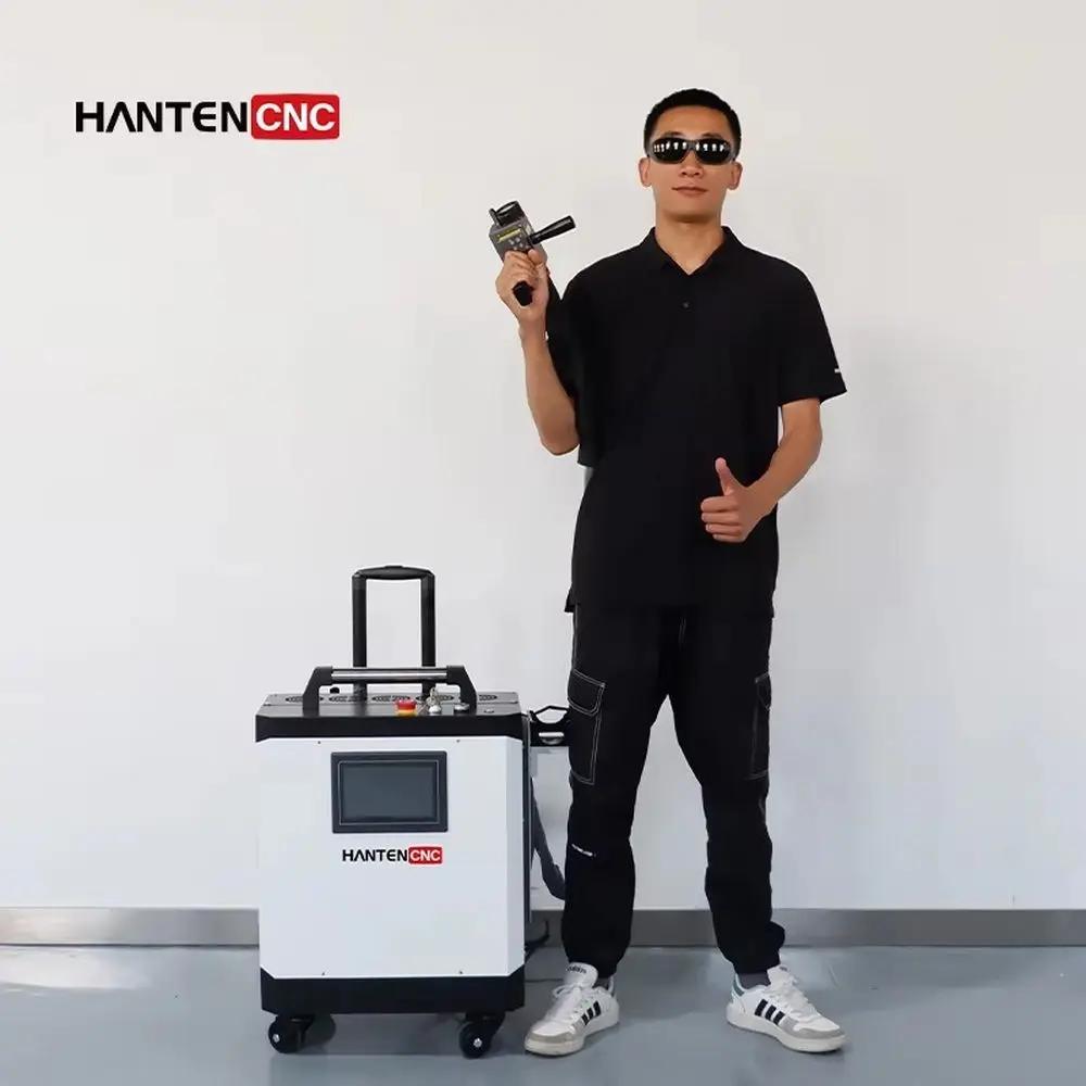 2024 HANTEN CNC Pulse Laser Cleaning Machine Rust Removal Machine for Metal Surface and Wood
2024 HANTEN CNC Pulse Laser Cleaning Machine Rust Removal Machine for Metal Surface and Wood