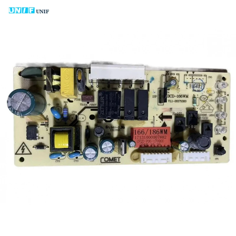 Плата питания для холодильников Midea BCD-166WM, BCD-186WM, 17131000007882, основная плата управления
Плата питания для холодильников Midea BCD-166WM, BCD-186WM, 17131000007882, основная плата управления